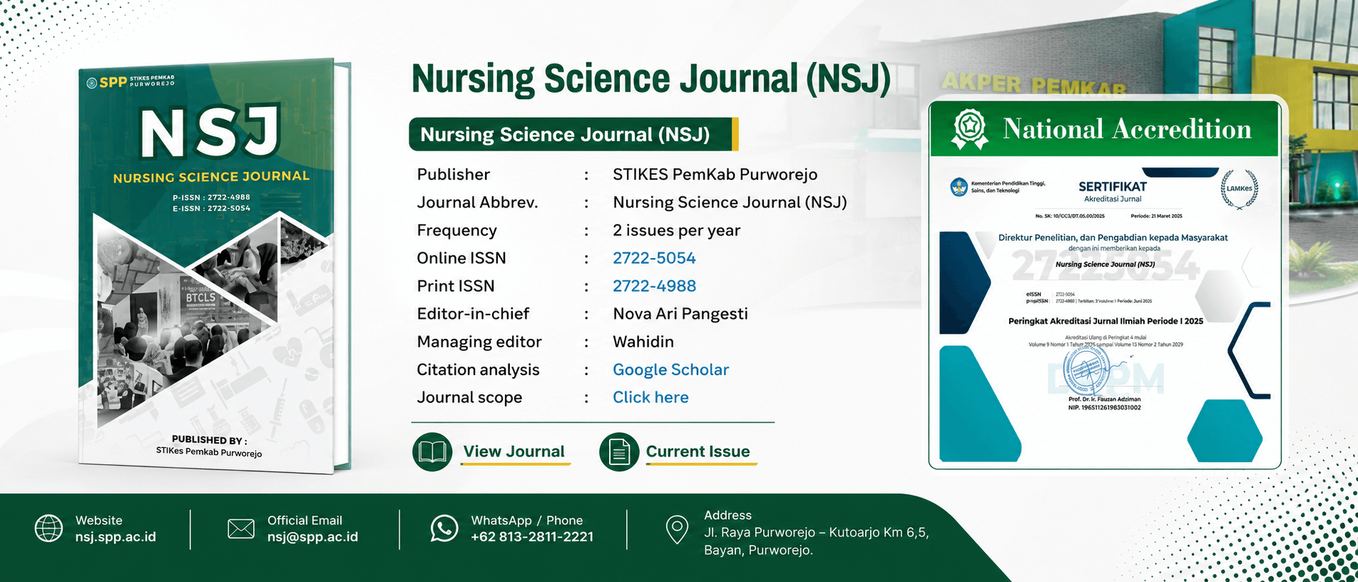 Nursing Science Journal (NSJ)